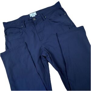 Southern Tide Intercoastal Performance Pant Men 36x30 Navy Golf Chino Stretch